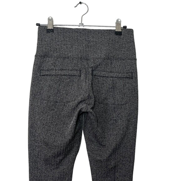ATHLETA Delancey Herringbone Tights Women’s XS Black Grey Travel Stretch Pocket - Picture 6 of 11